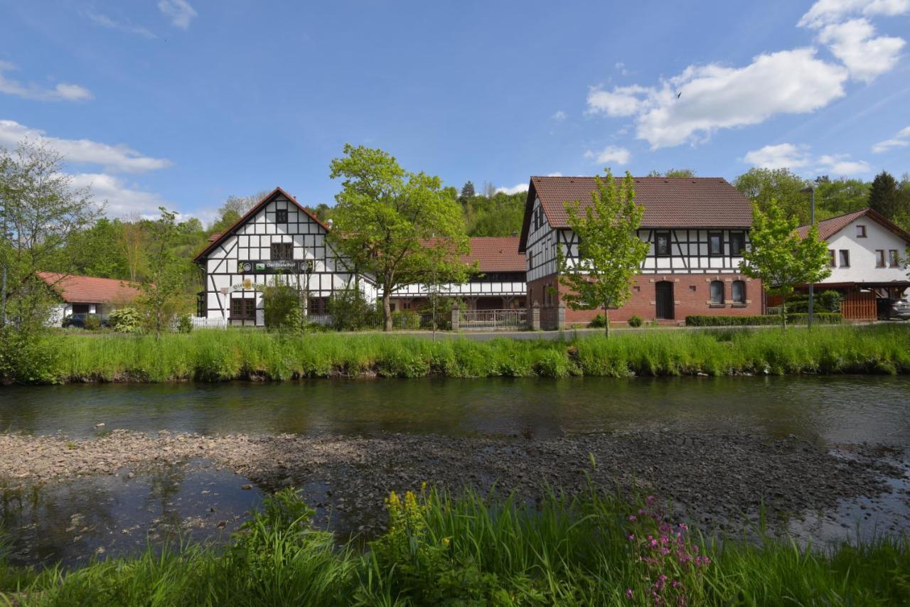 Landhotel Der Distelhof Mit Scheunencafe Dillstadt Exteriör bild